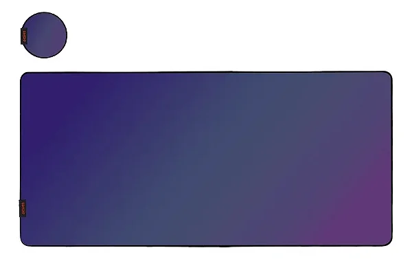 Mousepad Gamer PCyes Obsidian Purple G4d Tecido Com Infusão De Vidro, MP149, 90 X 42 cm