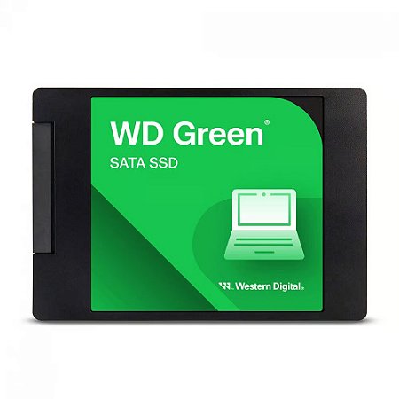 SSD WD Green 1TB, SATA, Leitura 545MB/s