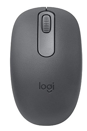Mouse sem fio Logitech m196, Preto