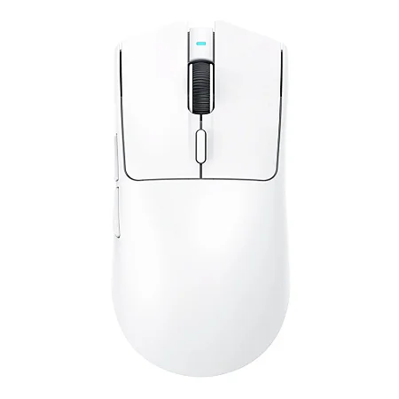 Mouse Gamer Attack Shark X1 Wireless/Bluetooth, Branco, 40000DPI