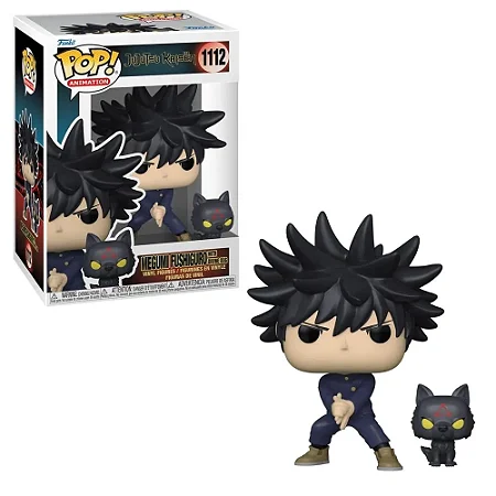 Funko Pop! Jujutsu Kaisen - Megumi Fushiguro com Cão Divino 1112
