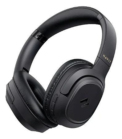 Headphone Bluetooth Havit H612BT Pro, Cancelamento de Ruído, Preto