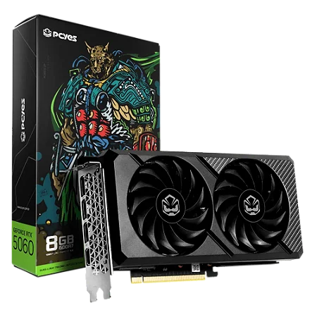 Placa de Vídeo PCYes Geforce RTX 5060 8Gb Gddr7