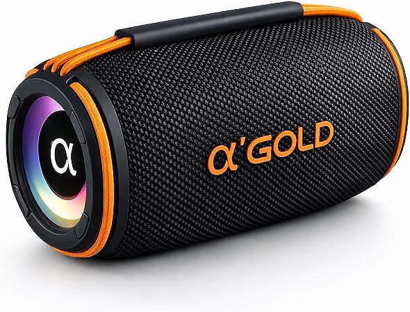 Caixa de Som Gold Pro SM-33, Bluetooth, 15W