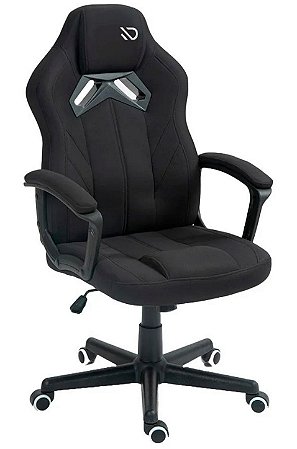 Cadeira Gamer Duex Spectrum DX9025BK, Tecido, Preto