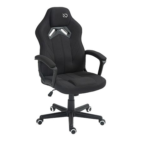 Cadeira Gamer Duex Spectrum DX9025BK, Tecido, Preto
