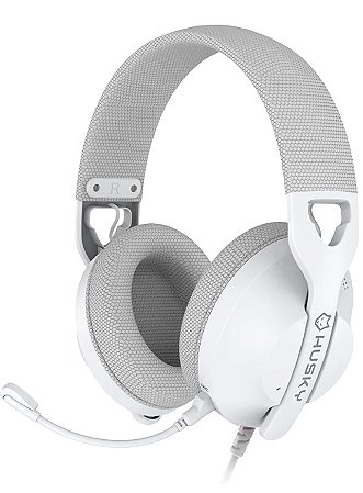 Headset Gamer Husky Matilha, Drivers 40mm, Branco