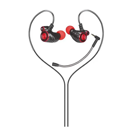 Fone de Ouvido HP DHE-7002 Intra-Auricular, com Microfone Removível
