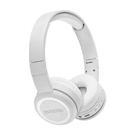 Headphone Bluetooth Aiwa HP-03-W, Com Microfone, Branco