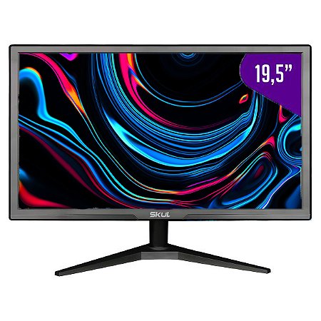 Monitor LED 19,5" Skul,  HD, HDMI