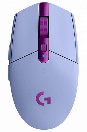 Mouse Gamer Logitech G305 Wireless Logitech G305 12000DPI, Lilás