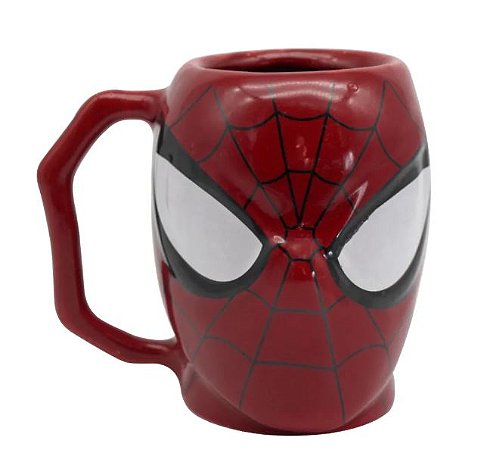 Caneca 3D Homem-Aranha - Marvel - Zonacriativa