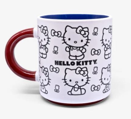 Caneca Grafite Hello Kitty - Zonacriativa