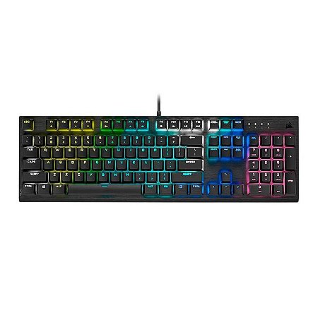 Teclado Gamer Mecânico Corsair K60 RGB Pro Switch Cherry Viola