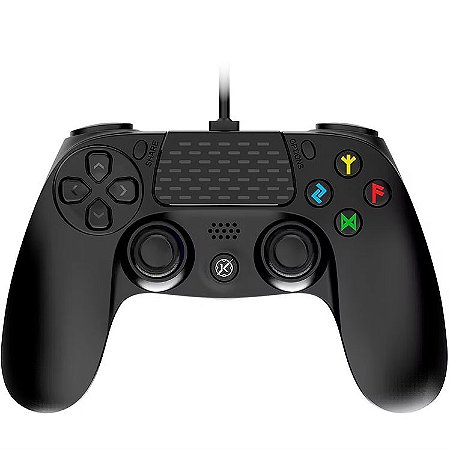 Controle Gamer Kalkan Hangel Pro, Com fio, PC/PS4