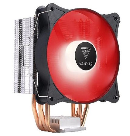 Cooler Box Gamdias Boreas E1 410 120mm, Vermelho