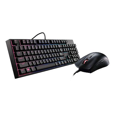 Kit Gamer Teclado + Mouse Cooler Master MasterKeys Lite L RGB