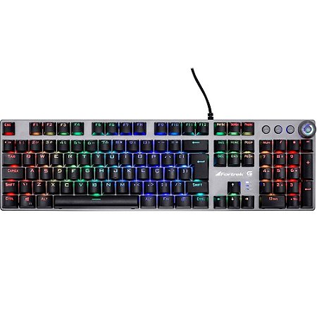 Teclado Gamer Mecânico Fortrek GPro K7 Plus, ABNT2