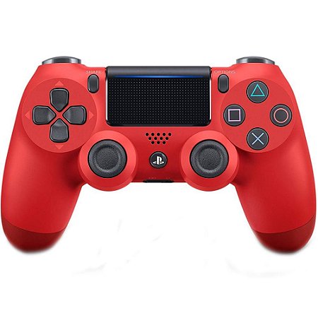 Controle PS4 Playstation Dualshock 4 Vermelho  - Sony