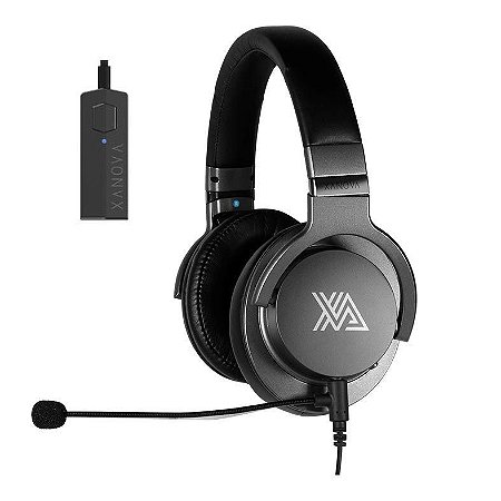 Headset Gamer Xanova USB Virtual 7.1 Preto/Prata JuturnaU Galax