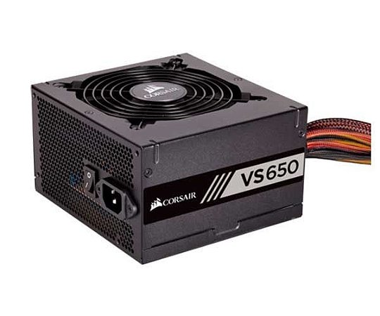 Fonte Corsair VS650 650W, 80 Plus White, CP-902017