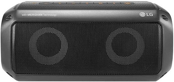 Caixa de Som LG XBOOM Go PK3, Bluetooth, 8W RMS, À Prova D´Água, Preta