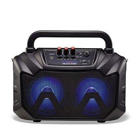Caixa de Som Multilaser SP289, Bluetooth, 80W RMS, Preta