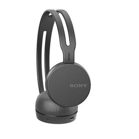 Headphone Bluetooth Sony WH-CH400, Com Microfone, Preto