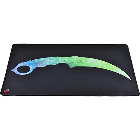 Mousepad Gamer PCYES FPS Knife, MP40, 50 X 40 cm