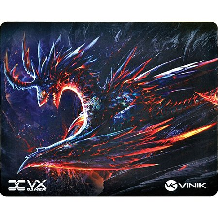 Mousepad Gamer Vinik Vx Gaming Dragon, MP37, 32 X 27 cm