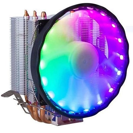 Cooler Box Dex RGB DX-2018, 120mm, Preto
