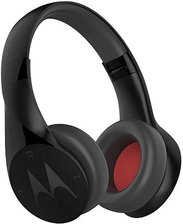 Headphone Bluetooth Motorola Pulse Escape, Com Microfone, Preto