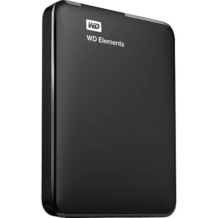 HD Externo WD Elements, 1TB, USB 3.0, WDBUZG0010BBK
