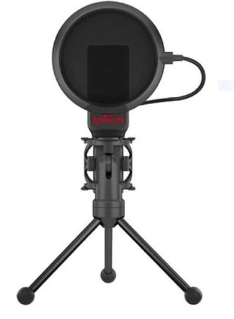 Microfone Gamer Streamer Redragon Seyfert, P2