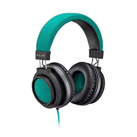 Headphone Multilaser Pulse PH227, Com Microfone, Verde