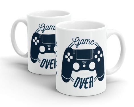 Caneca - Game Over Azul - Beek