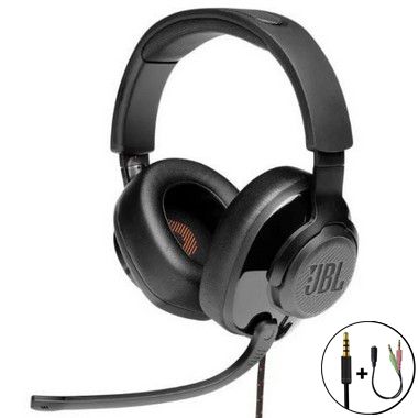 Headset Gamer JBL Quantum 200, Preto