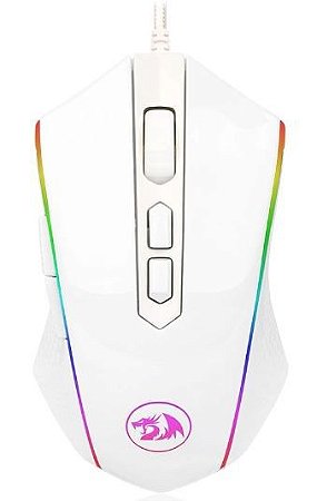 Mouse Gamer Redragon Memeanlion Chroma RGB 10000DPI branco
