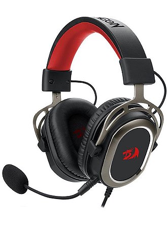 Headset Gamer Redragon Helios, 7.1 Surround, H710, USB