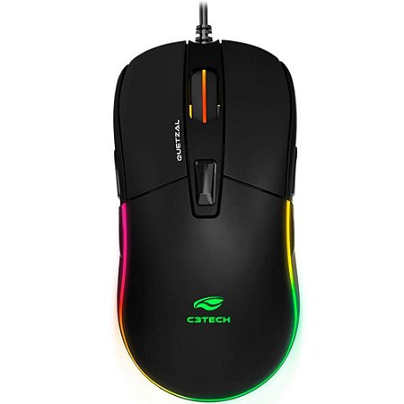 Mouse Gamer C3 Tech Quetzal, RGB, 5000DPI