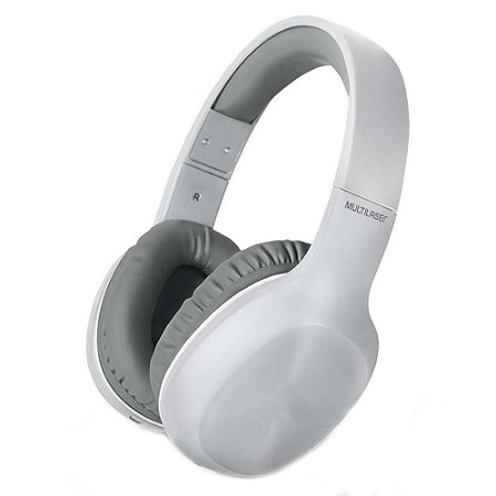 Headphone Bluetooth Multilaser Pop PH247, Com Microfone, Branco