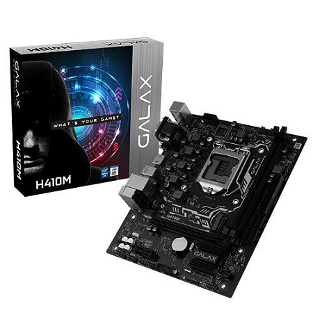 Placa Mãe Galax H410M, LGA 1200, Micro ATX, DDR4