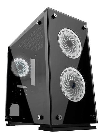 Gabinete Gamemax LED Branco H605-TA