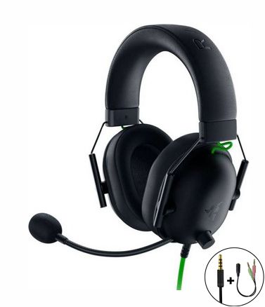 Headset Gamer Razer Blackshark v2 X Preto