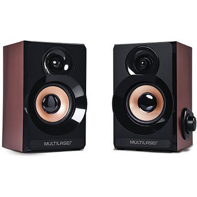 Caixa de Som Multilaser SP261, 6W RMS