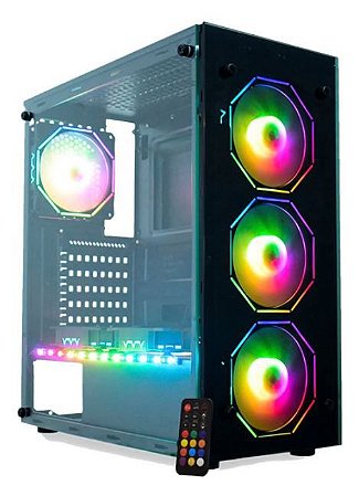 Gabinete Gamer Kmex Gabinete Gamer Kmex Atlantis Polygon 3