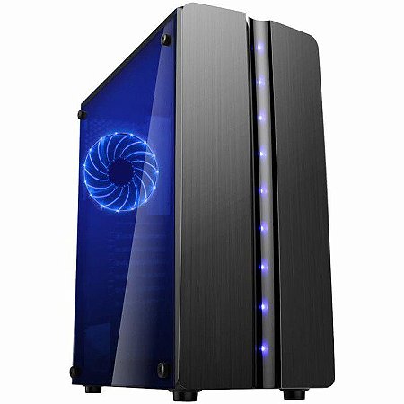 Gabinete Gamer Kmex Matrix Blue