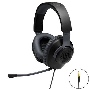 Headset Gamer JBL Quantum 100, Preto