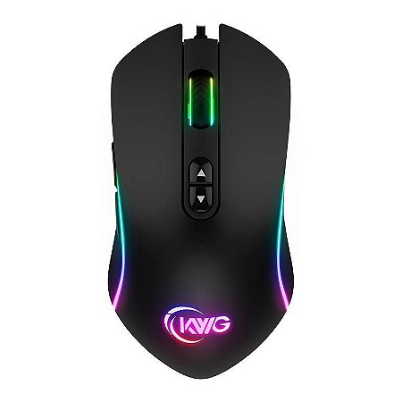 Mouse Gamer KWG Orion P1, RGB, 12000DPI