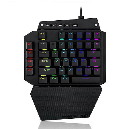 Teclado Gamer Mecânico Redragon IDA, RGB